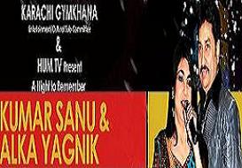Kumar Sanu & Alka Yagnik Show On Hum TV