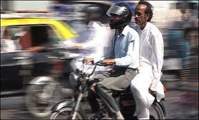 pillion riding banned in islamabad