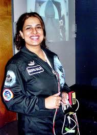 Namira Salim going into space