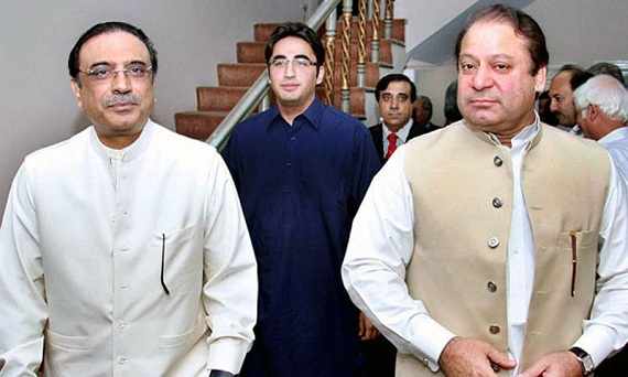 Asif zardari nawaz sharif scandals