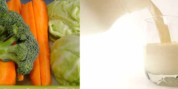 carrot-cabbage-milk