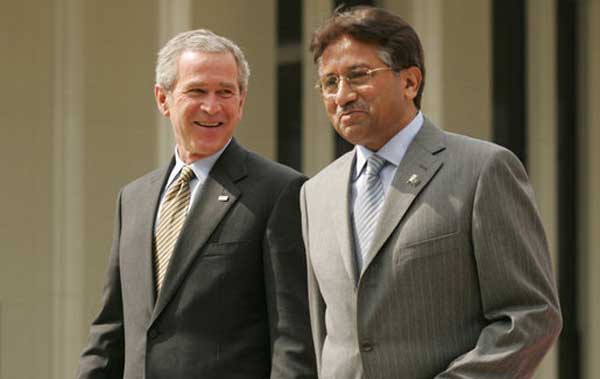 general Musharraf and George Bush
