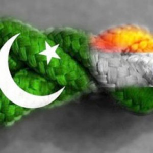 pakistan and india flags