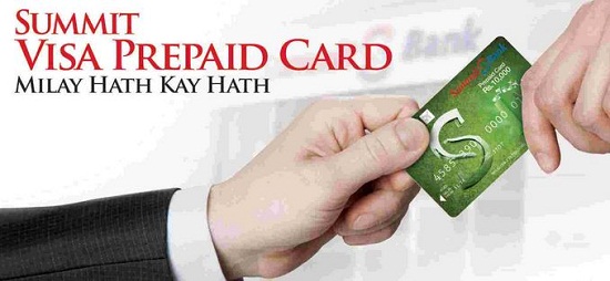summit visa prepaid cards