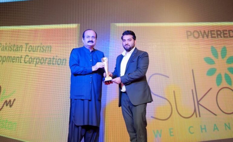 Sukooon Wellness won Pakistan’s First National Tourism Award by providing Eco and Tourism Friendly Products