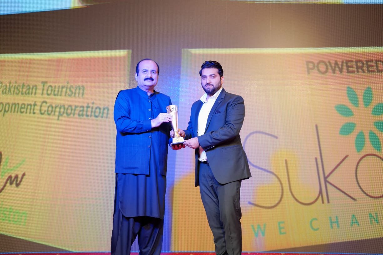 Sukooon Wellness won Pakistan’s First National Tourism Award by providing Eco and Tourism Friendly Products